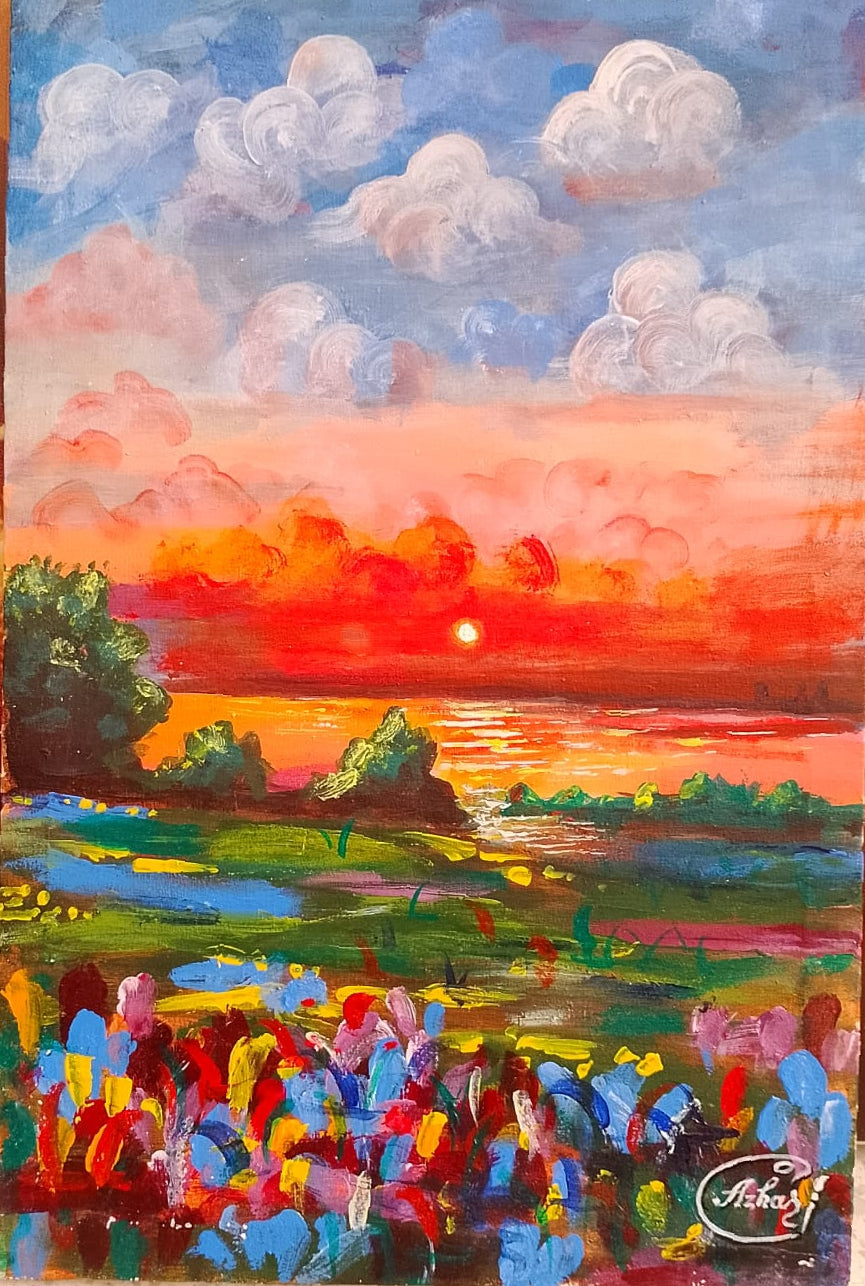 Sunset abstract